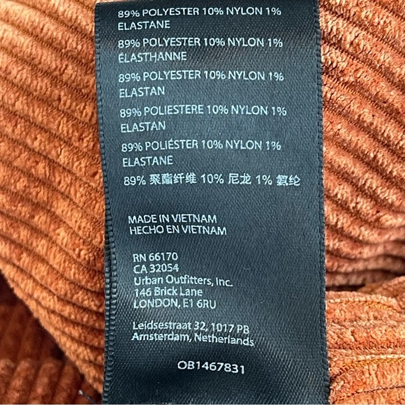 Urban Outfitters BDG Jessie Corduroy Pull-On Pant Size XS - Picture 11 of 13